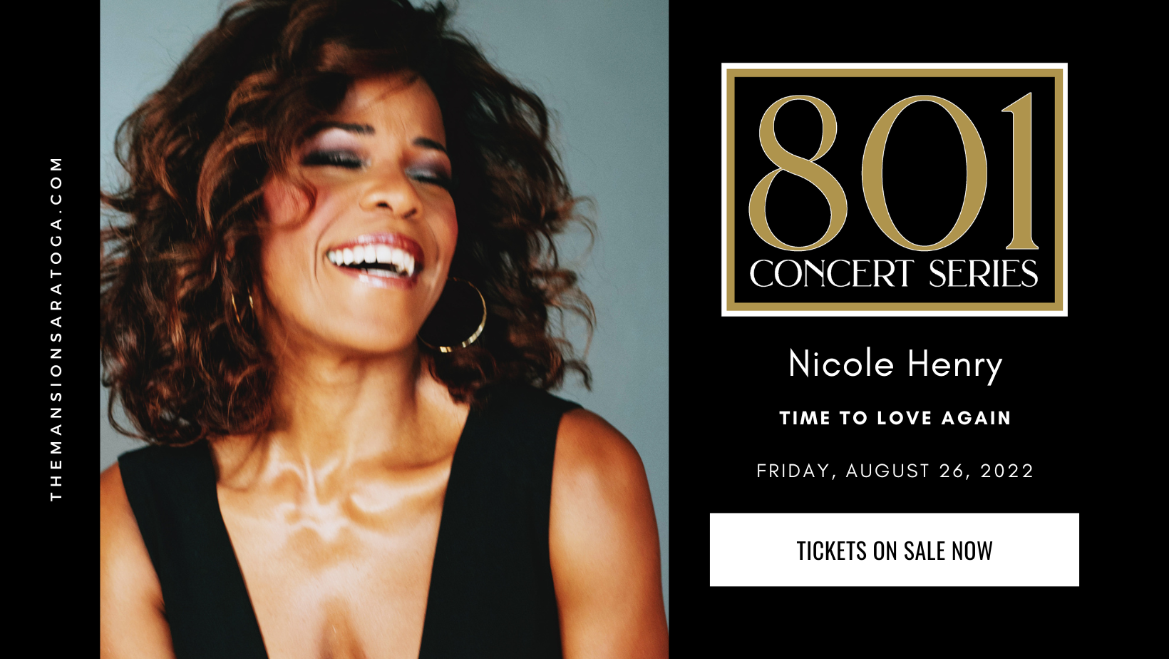 Nicole Henry - Time to love again — The Mansion of Saratoga